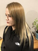 ヘアーデザイン ステディ(HAIR DESIGN STEADY)&nbsp;ハイトーンアッシュ×髪質改善