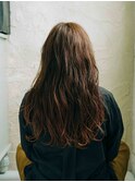 グラデーションロングヘア