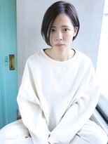 バース(BIRTH)&nbsp;天神【BIRTH】耳かけワンレンミニボブ×ダークアッシュ