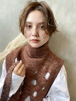 アイティー バイ アルバム 中野店(IT by ALBUM) 無造作ショート_エアリーミディショートパーマ_58085