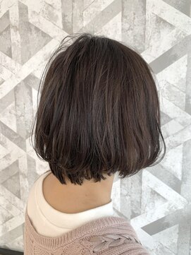 ヘアデザイン ファブロ(hair design FABRO.) ◎ハイライトボブオリーブベージュ◎