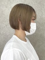 エリマ 調布(elima)&nbsp;丸みショートボブ/イルミナカラー/大人ショートヘア/ハイライト