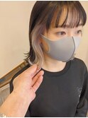 #ホワイトインナ#インナーカラー#ダブルカラー#ハイトーン