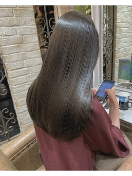 シャル オカチマチ 上野御徒町(shalu) ナチュラルストレート　ロングレイヤー