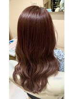 トライベッカ ビューティアンドスパ 水戸(TRIBECA BEAUTY&SPA) 艶髪『ピンクブラウンカラー』