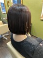 アンテナ 安城店(ANTENA)&nbsp;切りっぱなしボブ。