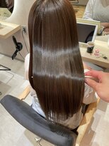 髪質改善*似合わせカット*天使の輪艶ロング【Zina銀座】