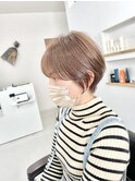 【LS HAIR菊地】小顔マッシュショート