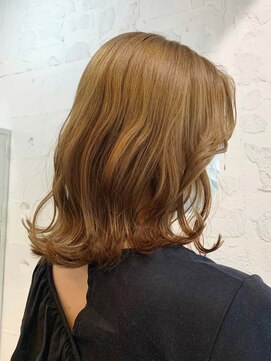 エム(EM) ダブルカラーミルクティーベージュカラーケアブリーチ韓国ヘア