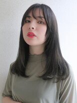 ブゾン(buZon)&nbsp;【buZonブゾン】艶感ストレート×顔周りレイヤー