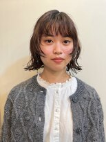 ラムネ&nbsp;パーマ風bob。