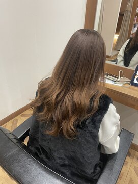 ココロヘアー マド(Cocolo hair MADO) ストカール×ナチュラルブラウン｜ケアパーマ/20代/30代/40代