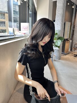 ロカリタ キョウト 河原町三条店(ROCAReTA kyoto) 顔周りレイヤー×ショコラブラウン