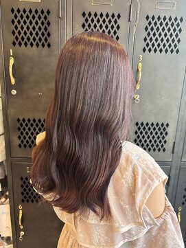 アチーブ ヘア デザイン(achieve hair design) ピンクベージュゆるふわピンクニュアンスカラー艶カラー小顔
