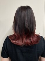 ベルクープス 天王寺店(Belle Coupes) 【BelleCoupes】毛先カラー グラデーションカラーピンク