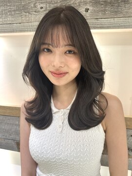 アイヴィ 表参道(IVY) ブリーチなしオリーブグレージュ【肥田亜沙美】