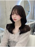 韓国くびれヘア＊顔まわりカット