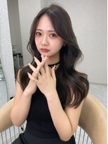 リリー(Lilley)&nbsp;姫カットレイヤー×くすみベージュ×韓国風巻き(ayana)