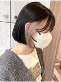 インナーカラー/イヤリングカラーホワイトベージュ/10代20代