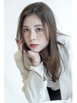 ピークアブー 銀座中央通り(PEEK-A-BOO)&nbsp;定番！！重めレングスセミロングスタイル