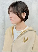大人可愛いショートボブ似合わせカットショートヘア
