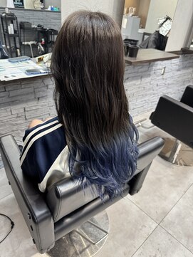 ジゼル 中津大分(GiseL) ブリーチ/裾カラー