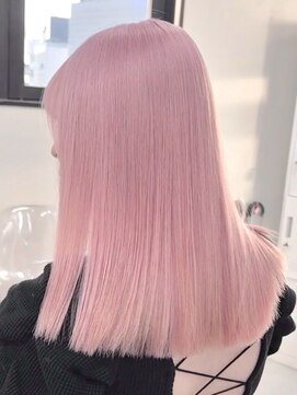 ベレーザシェルト(Beleza scelto) 13496ブリーチ＆ダブルカラー韓国レイヤーラベンダーピンク