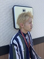 リアンドコー(Re&co) ☆yoshiya☆Men's Design☆スパイキーショート+ハイトーン