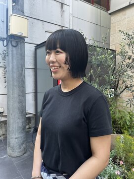 ユーリ(JUURI) ボブ/顔まわり/小顔カット/姫カット