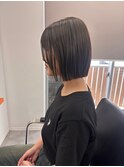 タッセルボブヘイリーボブ切りっぱなしボブ