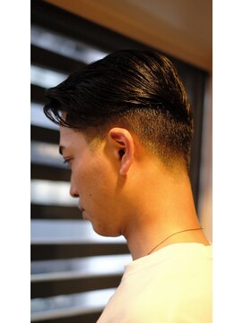 ダウバーバーショップ 銀座(DAU BARBER SHOP) ナチュラルサイドパート
