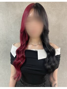 リブレ(Rebre) Red ×Black×Extention 2トーンカラー☆☆