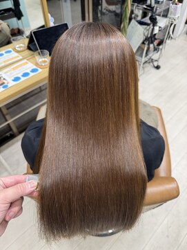 タスメット(+Met.) 大人ブラウン× 髪質改善ストレート/縮毛矯正/髪質改善