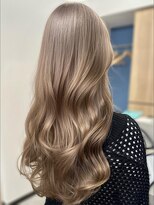 アース 相模大野店(EARTH)&nbsp;20代30代◎ケアブリーチミルクティーベージュ×冬の透明感