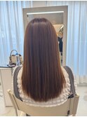 髪質改善ストレート