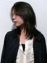 ブロック ジャポン(bloc japon)&nbsp;layer×Olive gray レイヤーカット ミディアムレイヤー