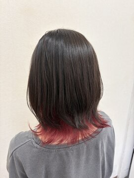 ココカラヘアー ニコ(cococara hair nico) インナーカラー/レッドカラー