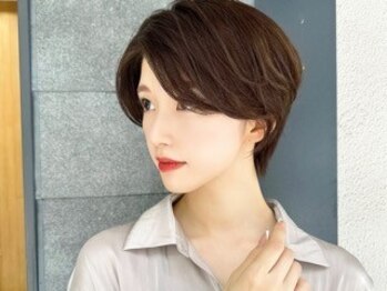 ルービック 梅田茶屋町(Rubik)の写真/【梅田茶屋町】顔周りや後頭部の繊細なカットでワンランク上の垢抜けショートへ♪[大阪梅田駅/髪質改善]
