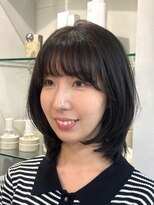 トッカ ヘアアンドトリートメント バイ リウム(tocca hair&treatment by Rium)&nbsp;《トレンドスタイル》韓国レイヤー×オリーブカラー