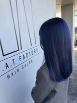 ゴートファクトリー(G.O.A.T factory) 色落ちも楽しめるブルーブラック