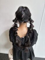 ヘアセット専門サロン by OKINAWA WATABE WEDDING 那覇店 編みおろし