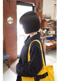 髪質改善切りっぱなしボブミニボブパツっとボブヘイリーボブ岡山