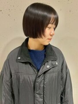 アカラ アネックス(acala annex) ミニボブ【20代/30代/イルミナカラー/縮毛矯正/髪質改善】