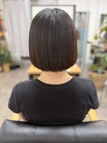 クワイア 川崎店(0choir)&nbsp;ダークパープル/ナチュラルショート/夏のヘアアレンジ/川崎