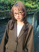 ニコフクオカヘアーメイク(NIKO Fukuoka Hair Make)&nbsp;【NIKO】ブリーチなしダブルカラー／マロンベージュ／秋カラー