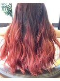 秋冬オススメ☆レッドグラデーション