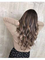 ヘアカロン 熊本本店(Hair CALON)&nbsp;ハイライト×ベージュ