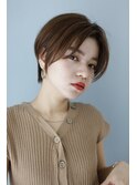 収まりの良いお悩み解決ショートボブスタイル★