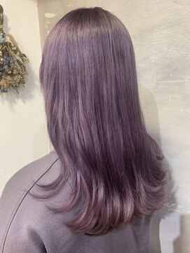 ロア 福岡天神本店(LORE) ペールラベンダー/ハイトーン/nana