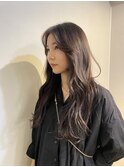 顔まわりレイヤーロング
